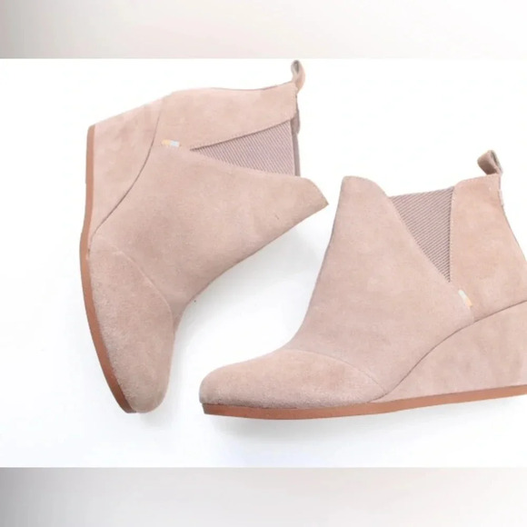 Toms Kelsey wedge ankle boots - Picture 6 of 11